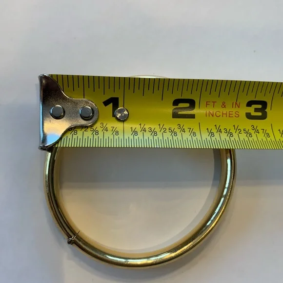 Vintage Gold Bangle Bracelet Walter E Hayward. GoldFilled - Picture 6 of 7